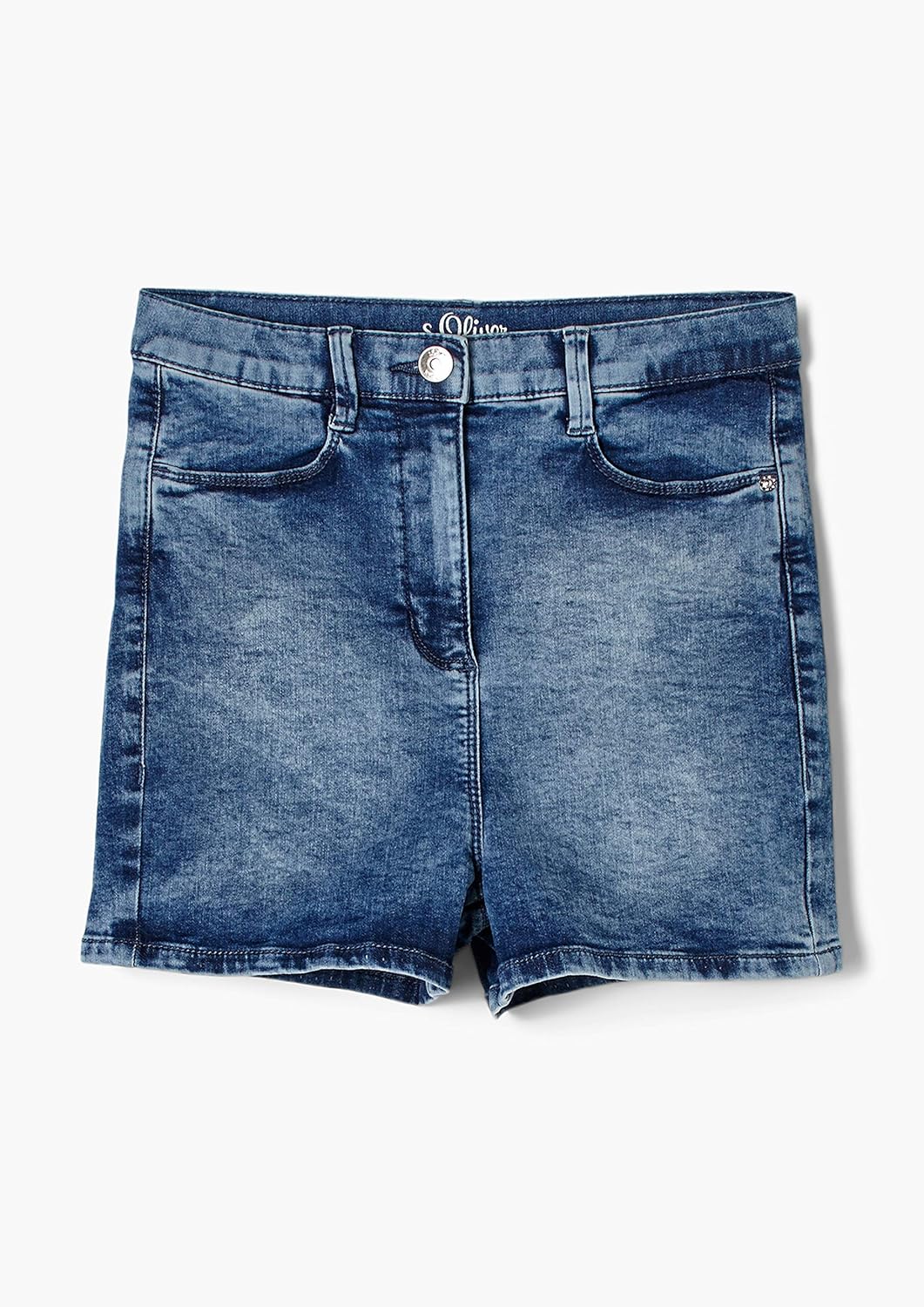 s.Oliver Mädchen Jeans-Shorts 164 53z8, 164 53z8