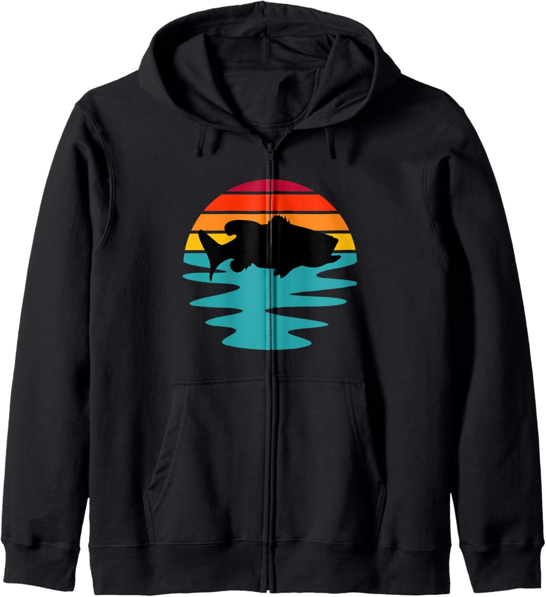 Angeln Geschenk Kapuzenjacke