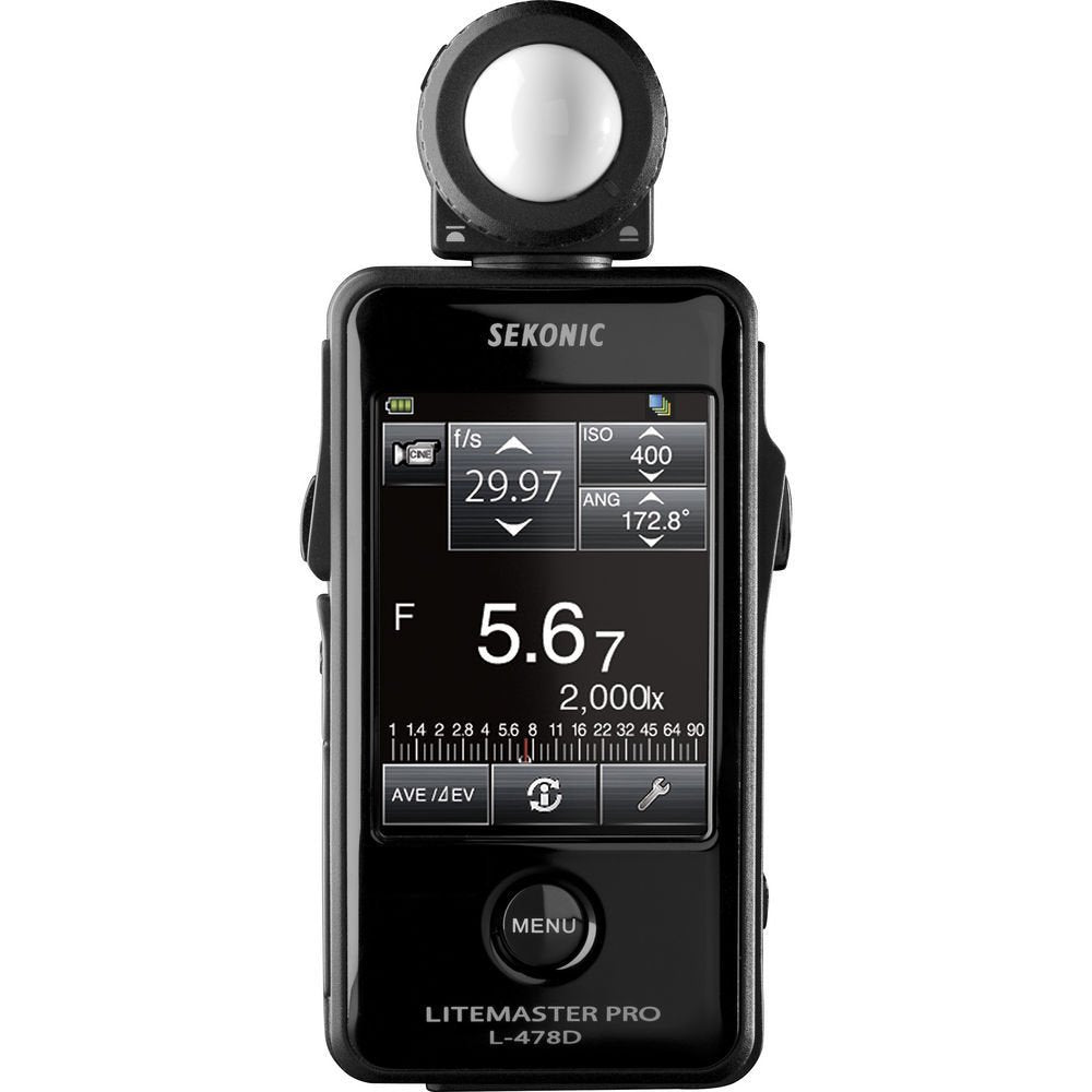 Sekonic L-478D LiteMaster Pro Lichtmessgerät, schwarz,
