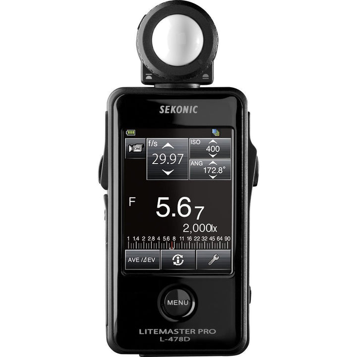 Sekonic L-478D LiteMaster Pro Lichtmessgerät, schwarz,