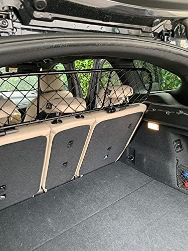 ERGOTECH Trennnetz Trenngitter für BMW X1 (2020-2022), RDA65-XS8, für Hunde und Gepäck