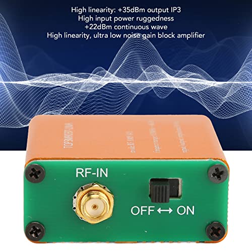 Rauscharmer Verstärker mit 0,1 MHz und 6 GHz, Professionelles LNA-HF-Leistungsvorverstärkermodul mit