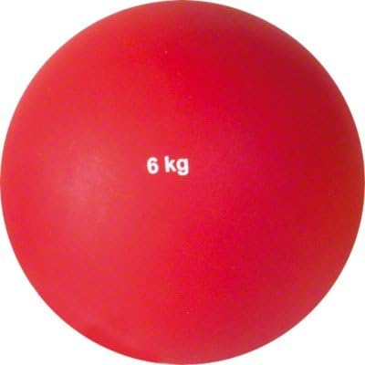 Sport-Thieme Stosskugel Kunststoff | Indoor & Outdoor | 2kg - 7,26kg | Hallenstosskugel | Griffiges