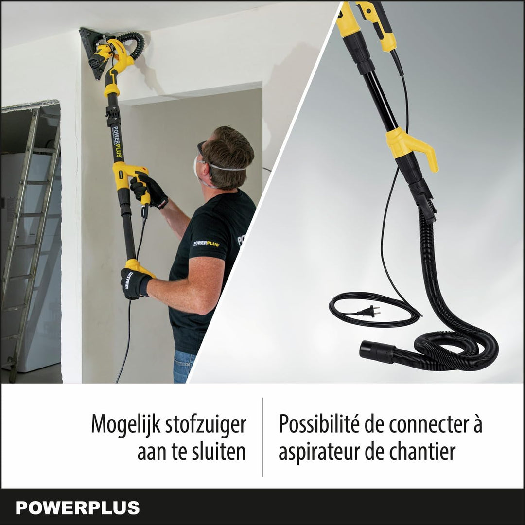 Powerplus POWX0477 Trockenbauschleifer, 0, 3 Stück, Trockenbauschleifer