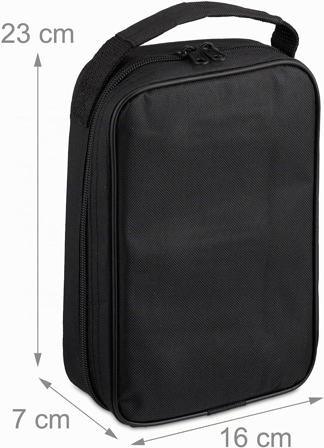 Relaxdays Boule Kugeln, 6 Metall-Kugeln, Set mit Zielkugel &amp; Abstandsmesser, Tragetasche, Boccia Spi