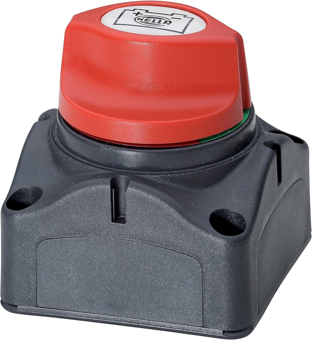 HELLA 6EK 002 843-071 Hauptschalter, Batterie - Drehbetätigung - Anschlussanzahl: 2 - geschraubt - S