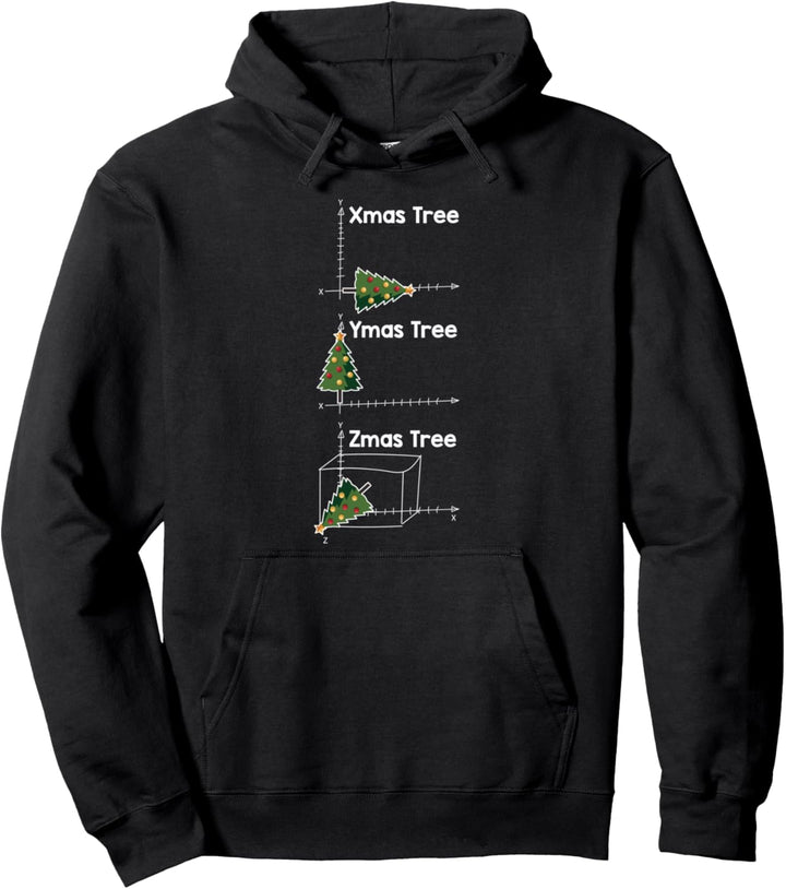 Xmas Ymas Zmas Baum - Weihnachten Mathematiker Mathelehrer Pullover Hoodie