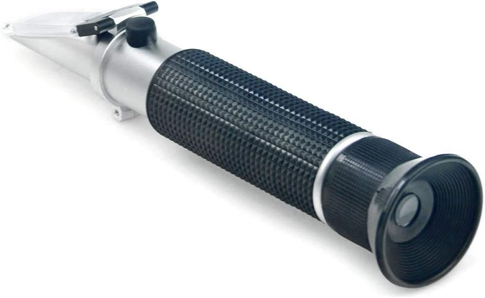 Agriculture Solutions Refraktometer für Meerwasser- und Meerwasser-Aquarien, 0-100 PPT mit automatis
