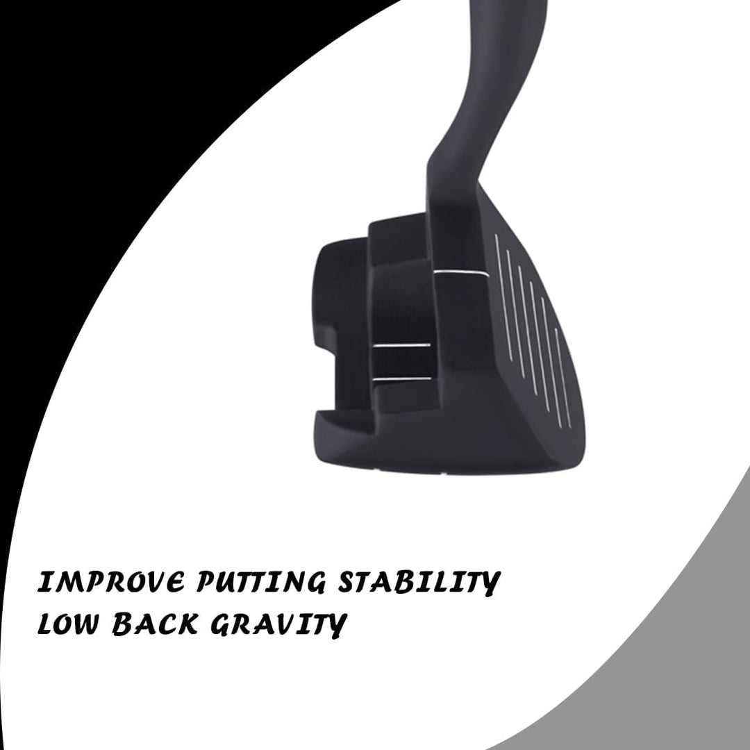 MAZEL Golf Chipper 36 oder 45 Grad Edelstahl Chipper Golf Club für Männer Rechtshänder 36 Degree Bla