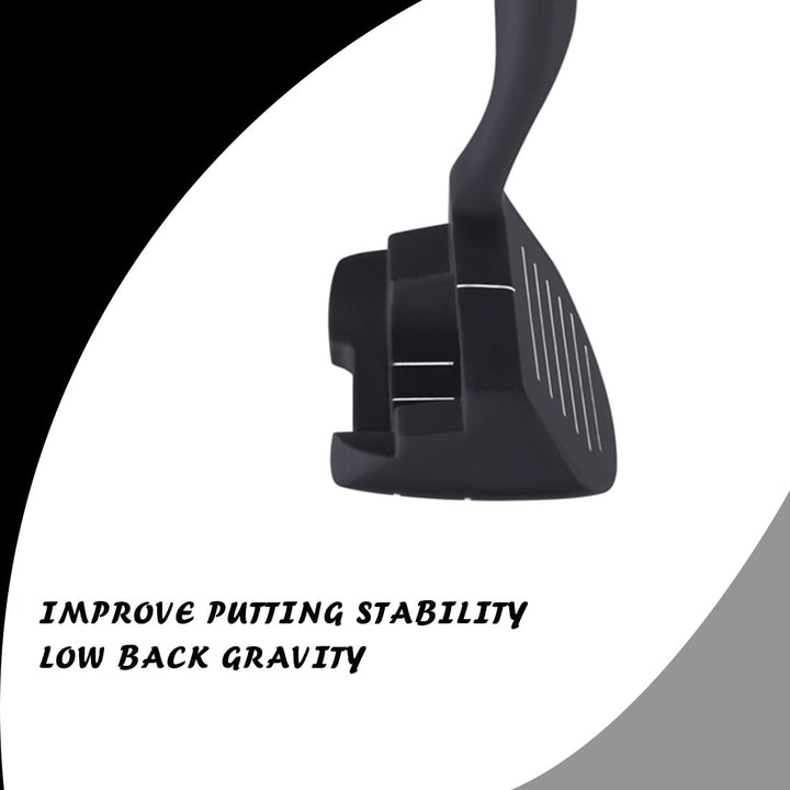 MAZEL Golf Chipper 36 oder 45 Grad Edelstahl Chipper Golf Club für Männer Rechtshänder 36 Degree Bla