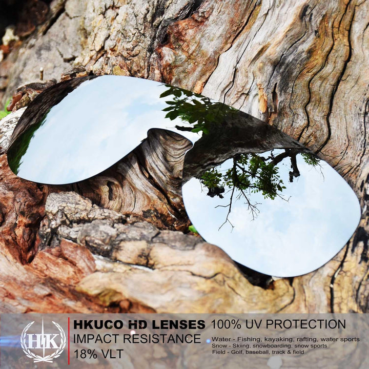 HKUCO Plus Mens Replacement Lenses For Oakley Trillbe - 2 pair