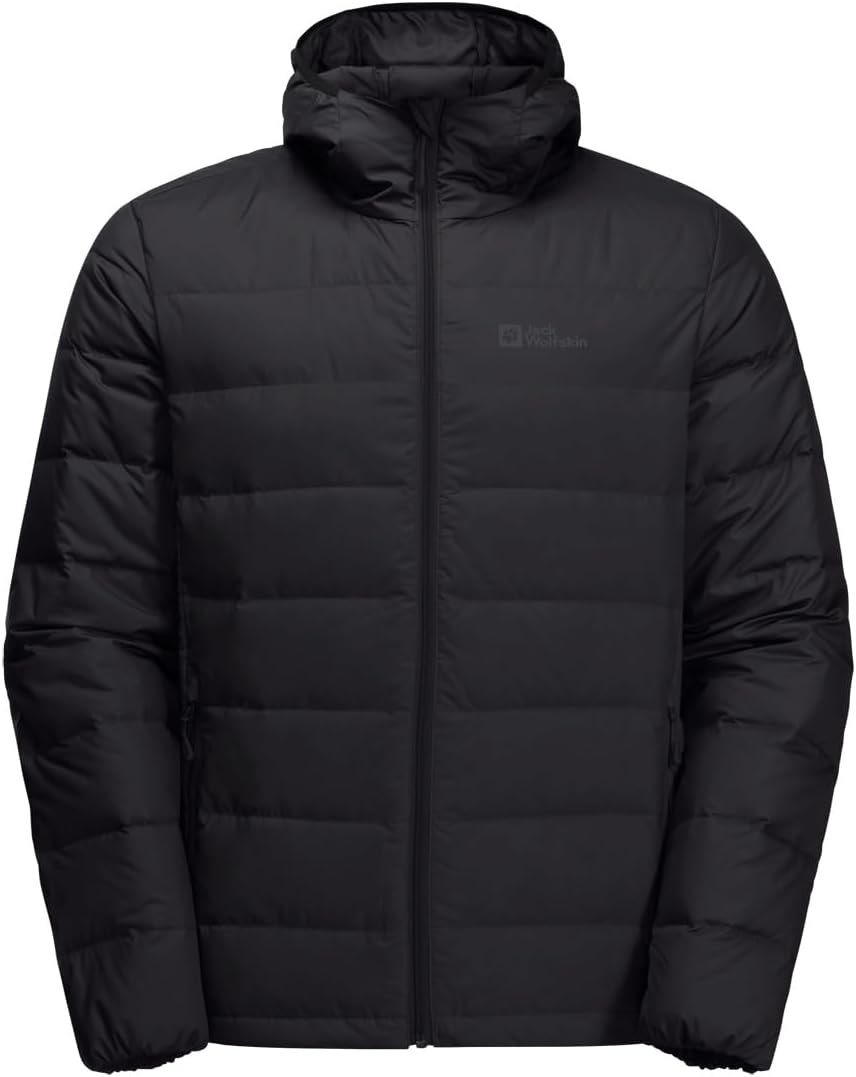 Jack Wolfskin Herren Ather Down Hoody M Daunenjacke S Schwarz, S Schwarz