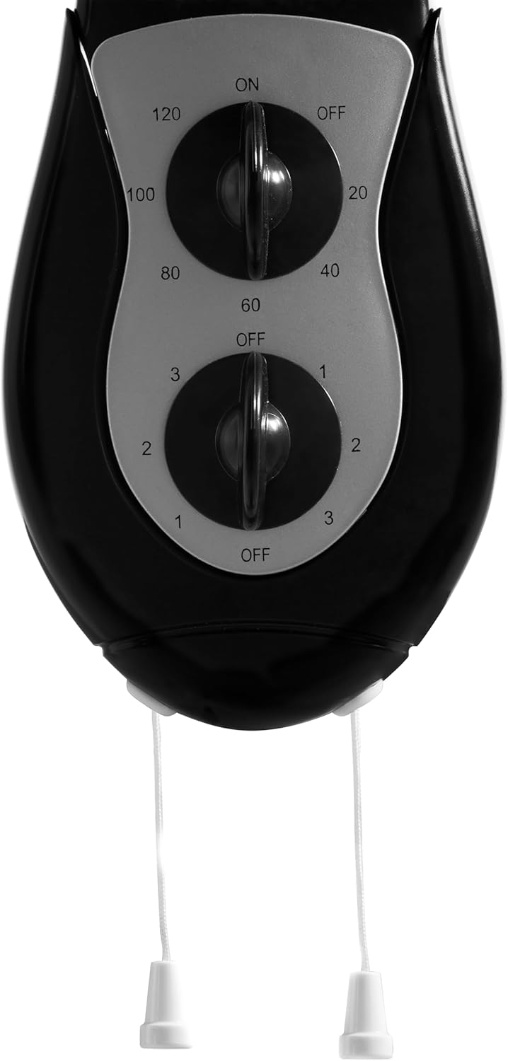 Orbegozo WF 0141 Wandventilator, oszillierend, 3 Geschwindigkeitsstufen, Timer, Flügel 40 cm, 40