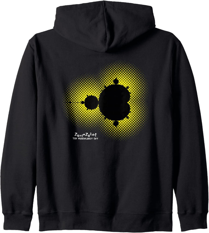 Fraktal Mandelbrotmenge Apfelmännchen mit Mathe Formel Kapuzenjacke