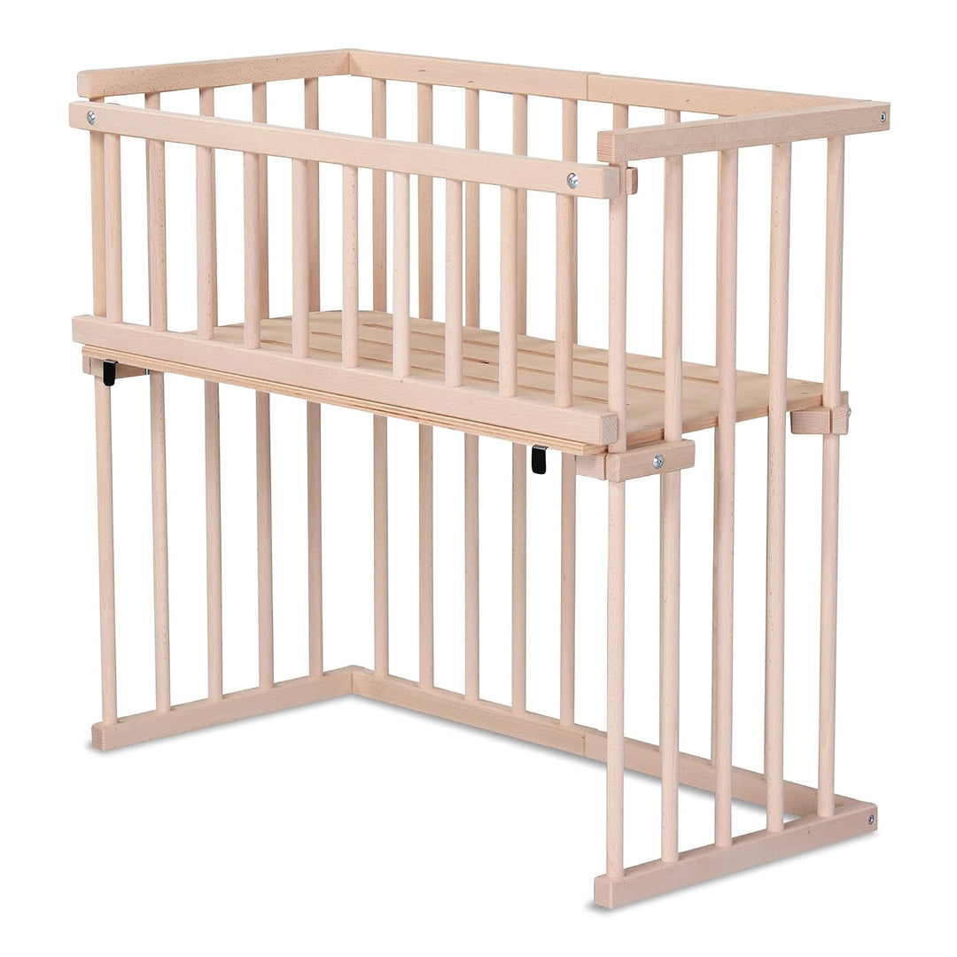 Dreamgood Beistellbett Stubenwagenverschluss Buche, 130200, 1 Stück (1er Pack)
