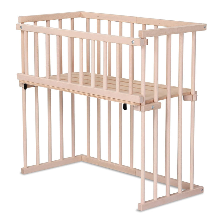 Dreamgood Beistellbett Stubenwagenverschluss Buche, 130200, 1 Stück (1er Pack)