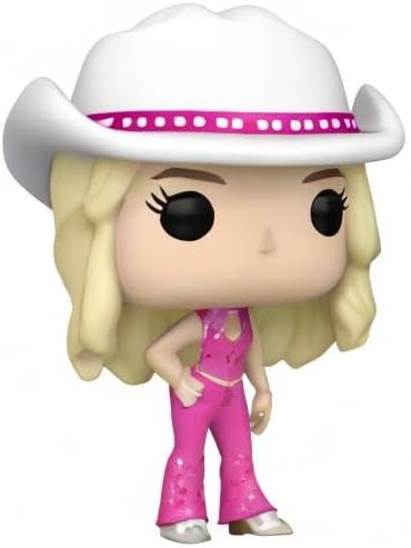 Funko Barbie Western Barbie Vinyl Figur 1447 Unisex Pop! Multicolor Vinyl Fan-Merch, Filme Einheitsg