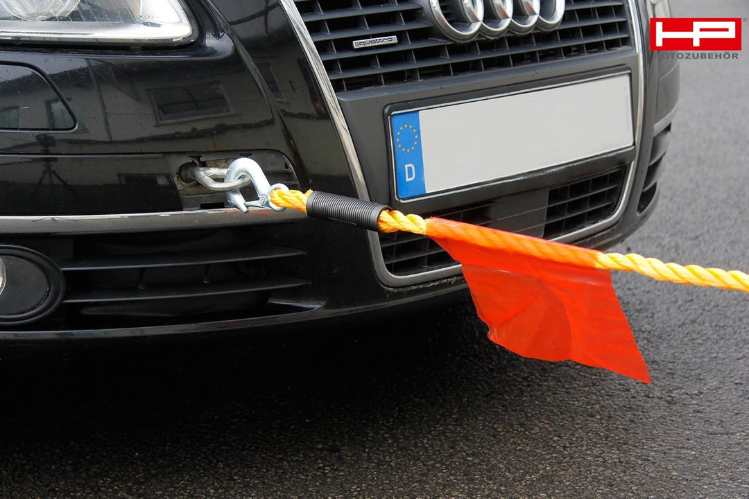 HP-Autozubehör 10293 Abschleppseil 2500kg Haken/Haken