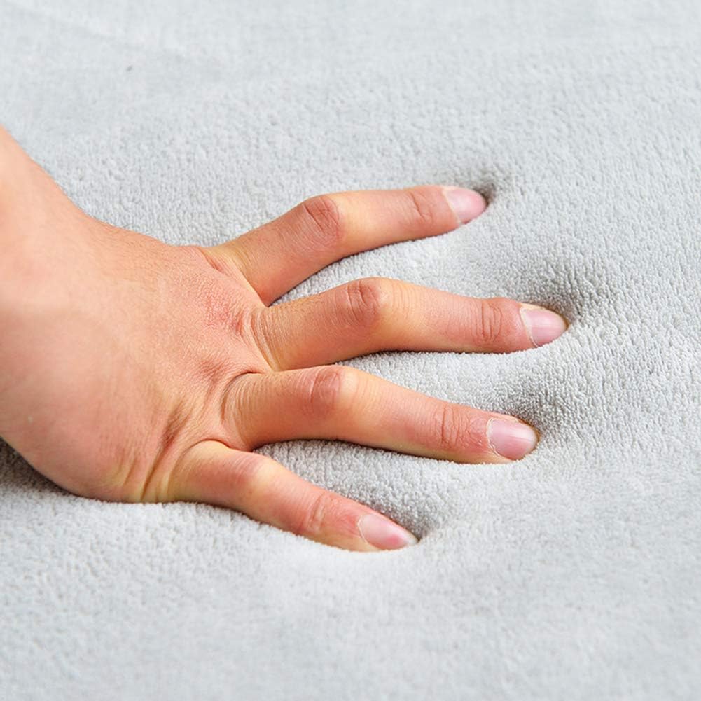 Loartee korallen Samtmatte, Teppich, als Krabbeldecke fürs Kind, Yogamatte und Übungsauflage geeigne