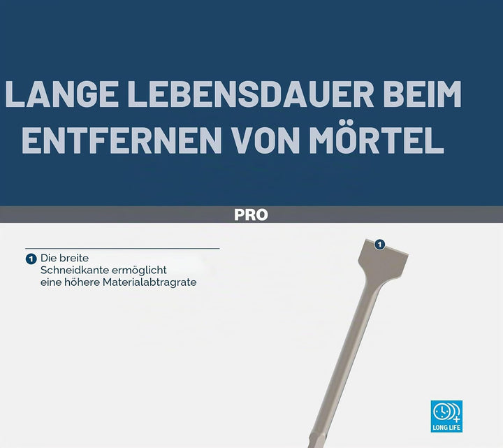 Bosch Professional Spatmeissel mit 30-mm-Sechskantschaft