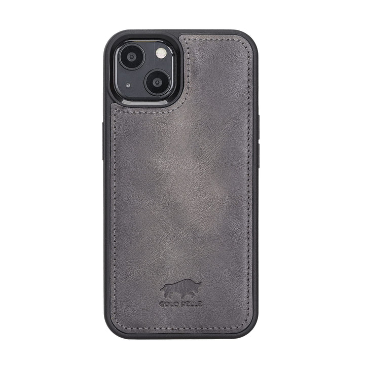 Solo Pelle Lederhülle für das iPhone 13 in 6.1 Zoll Stanford Case Leder Hülle Ledertasche Backcover