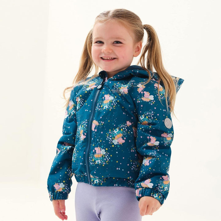 Regatta Unisex Kinder Peppa Muddy Puddle Jacket 6 Monate Gulfstream, 6 Monate Gulfstream