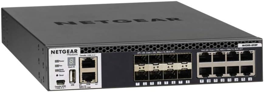 NETGEAR XSM4316S-100NES M4300 16-Port 10GB Switch