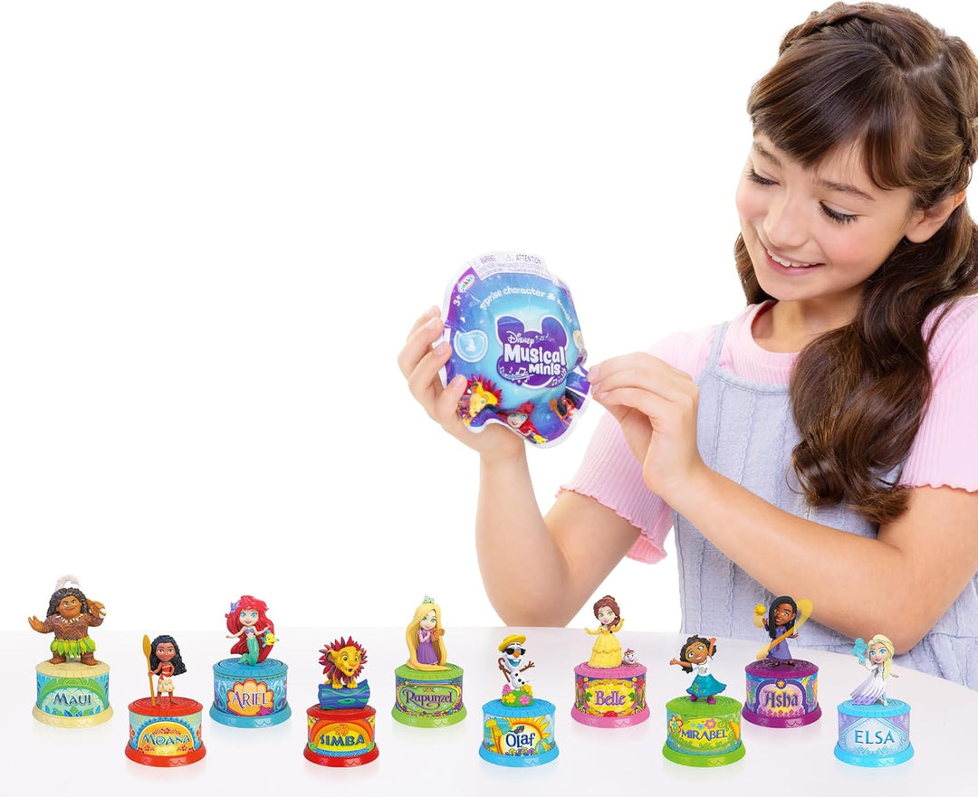 Disney Musical Minis Batteriebetriebenes Blind Pack Überraschungscharakter EIN filmauthentischer Cha