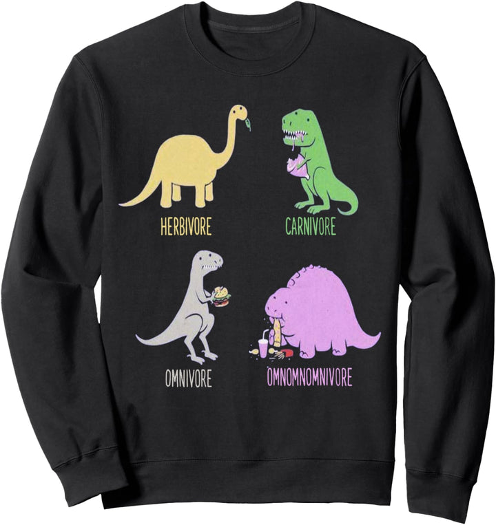 Lustige Dinosaurier Sweatshirt