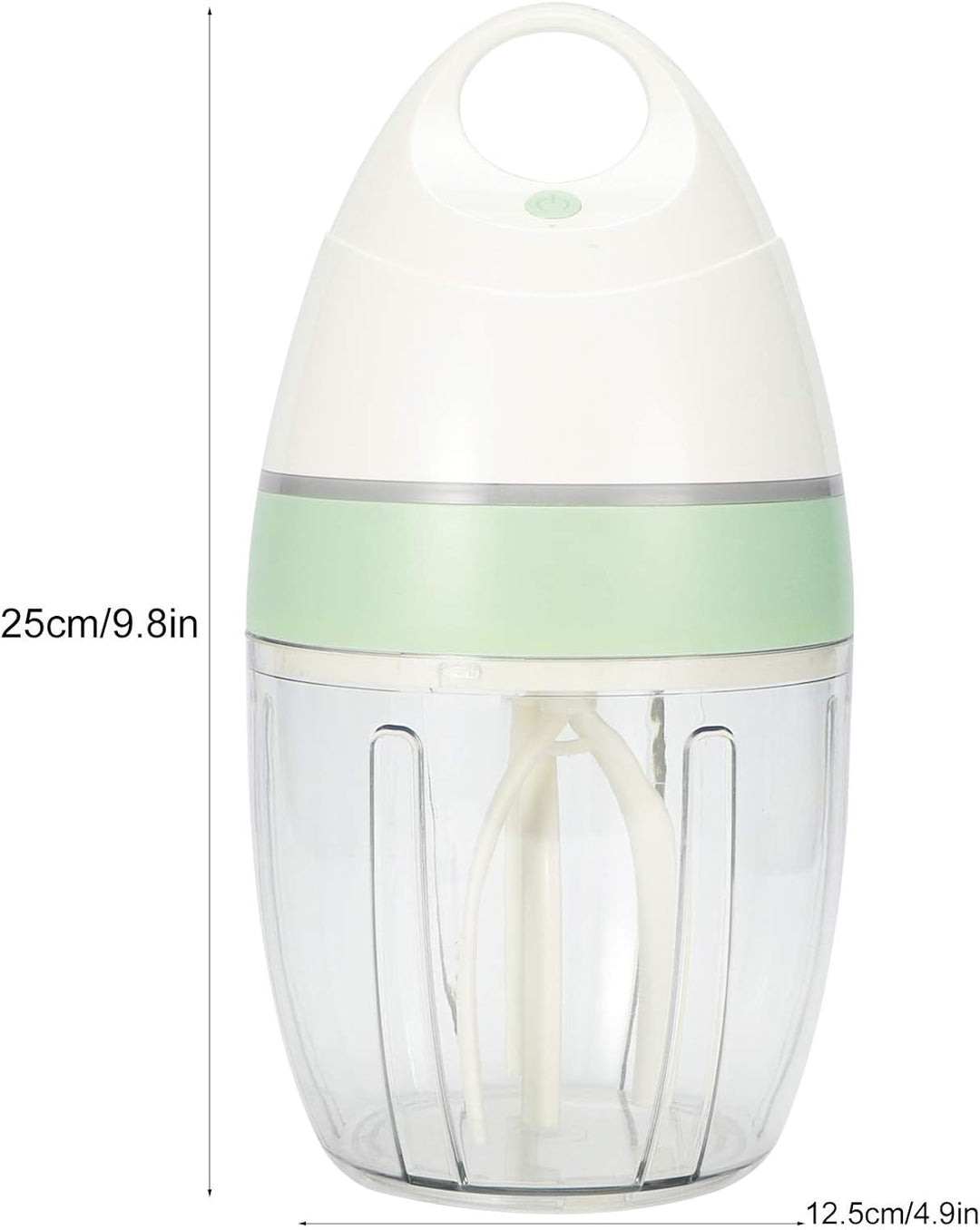 Alvinlite 900 ml Kleiner Stand-Eiermixer, elektrischer Schneebesen, Mini-Mixer-Schaumer perfekt für