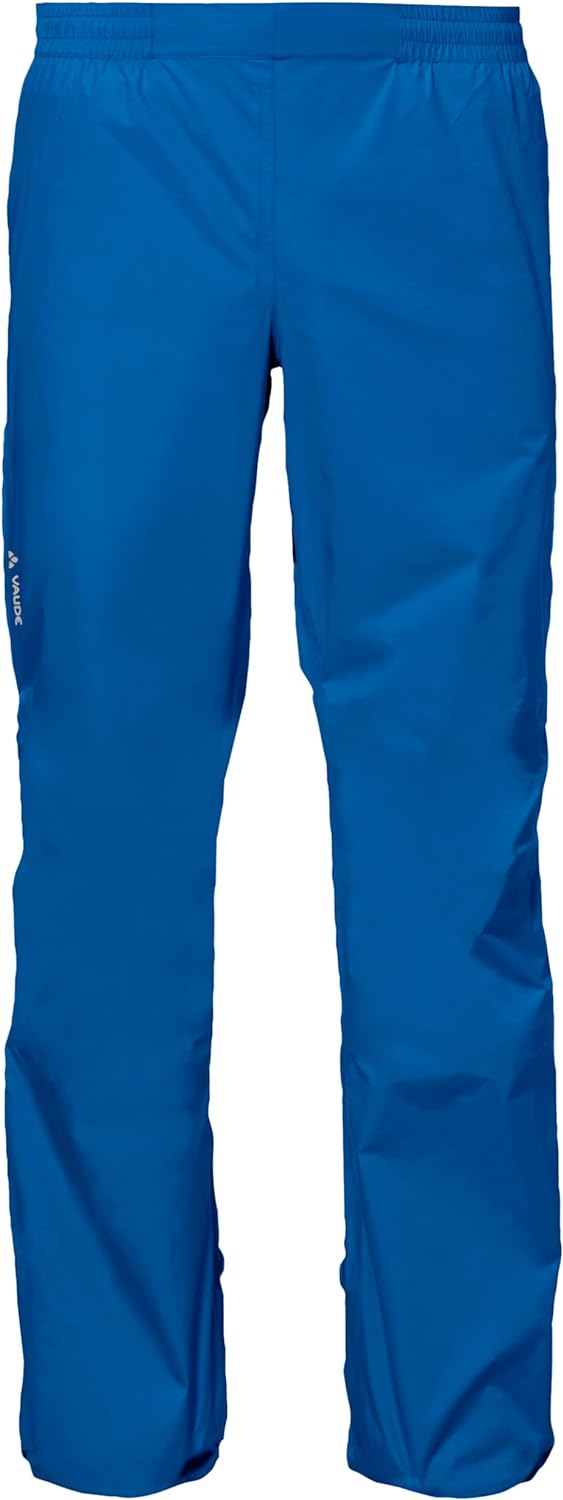 VAUDE Regenhose Herren Drop Pants lI, wasserdichte Outdoorhose für Fahrrad, leichte Überhose, atmung