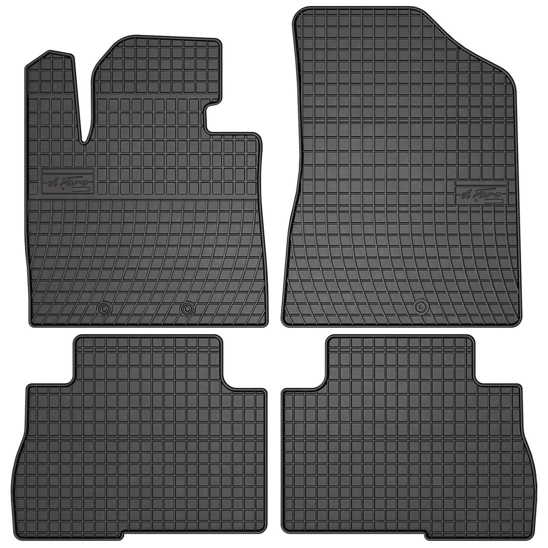 M MOTOS Gummimatten Auto Fussmatte passt für Kia Sorento II 2012-2014 Verbessern Sie Ihren Reisekomf