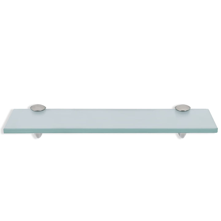 Glasablage Glasregal, Wandregal Mattglas mit 8mm ESG Sicherheitsglas und Halterung, perfekt geeignet