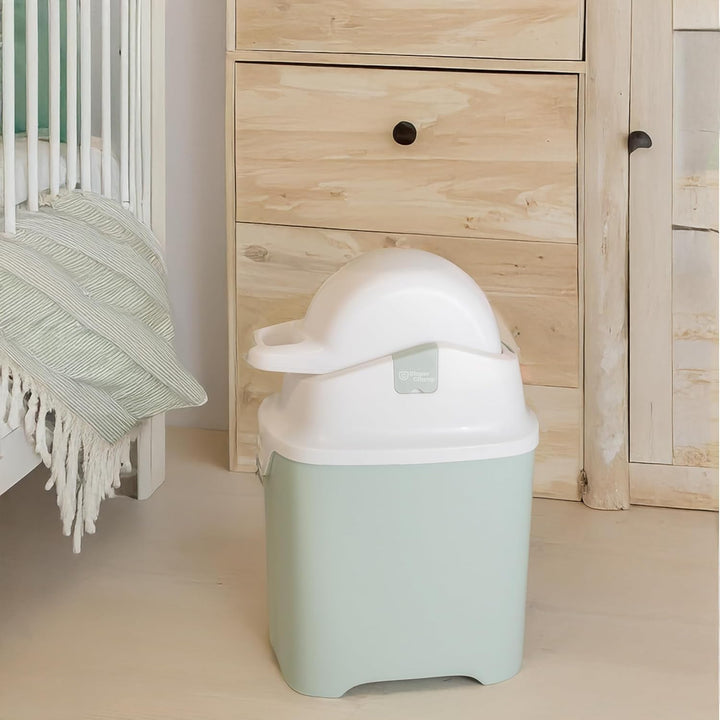 Geruchsdichter Windeleimer Diaper Champ ONE Windelbehälter funktioniert mit normalen Tüten Müllbeute