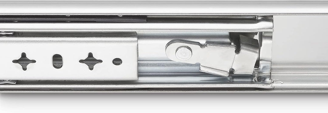 1 Paar Vadania Schwerlastauszüge 650 mm Schwerlastauszug mit einer Belastbarkeit von 100 kg und Fest