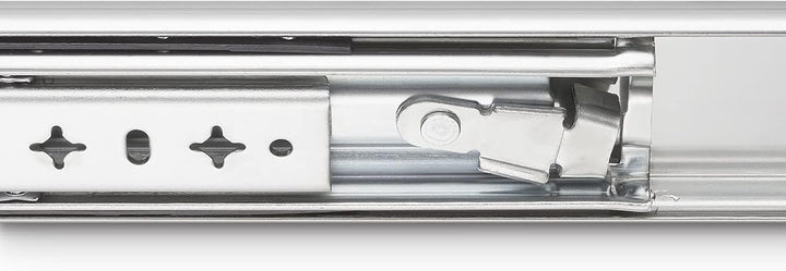 1 Paar Vadania Schwerlastauszüge 650 mm Schwerlastauszug mit einer Belastbarkeit von 100 kg und Fest