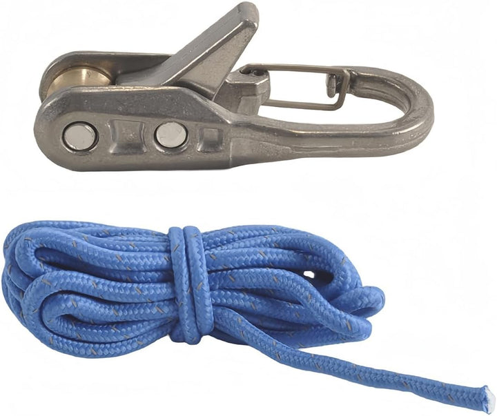 Rope Roller Cam Lock Tensioner, Roped Tightening Tool Mit Zubehör Paracord, Für Outdoor-Camping, Wan