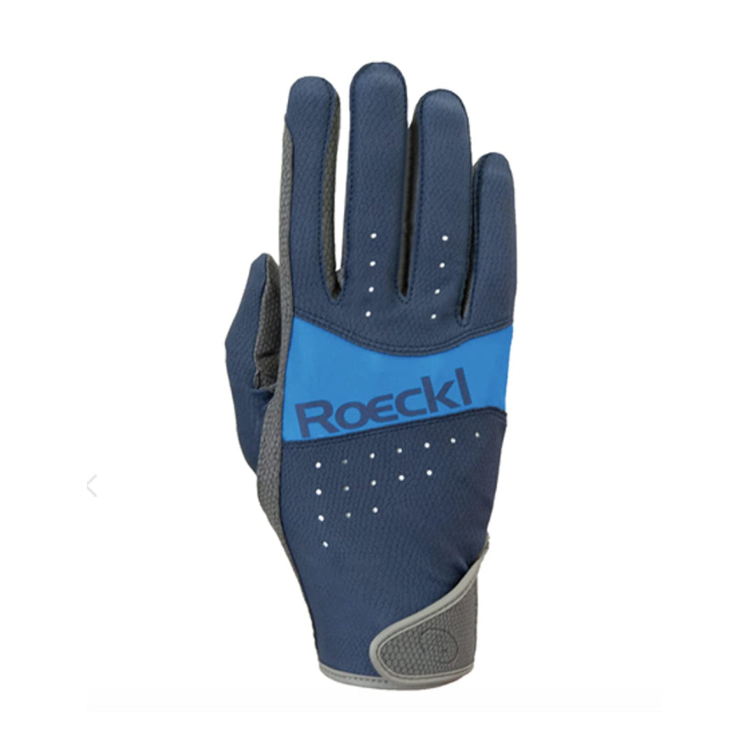 Roeckl Sports Handschuh Modell Marbach, Unisex Reithandschuh 8 marine, 8 marine