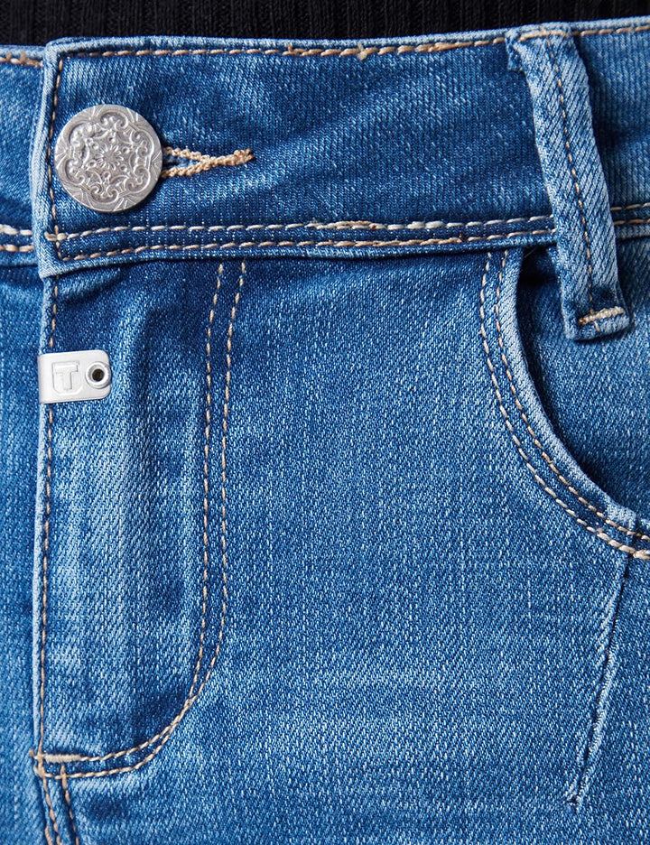 Timezone Damen Slim DashniTZ 25W / 30L Smurf Blue Wash, 25W / 30L Smurf Blue Wash