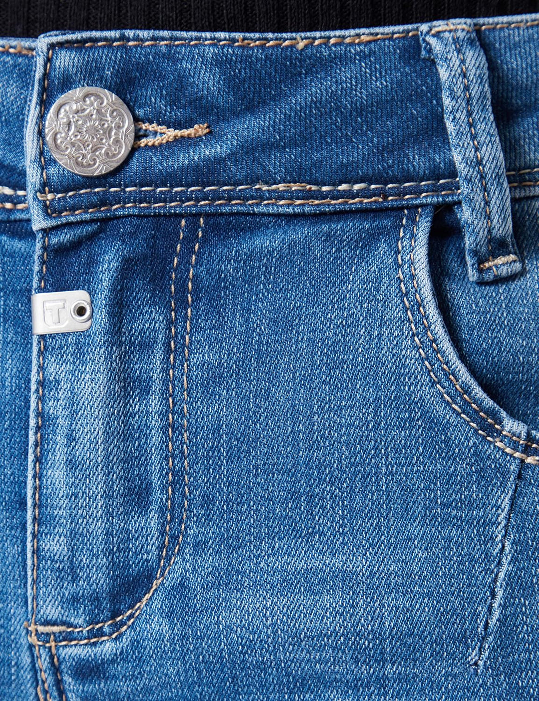 Timezone Damen Slim Dashnitz Freizeithose 28W / 32L Smurf Blue Wash, 28W / 32L Smurf Blue Wash