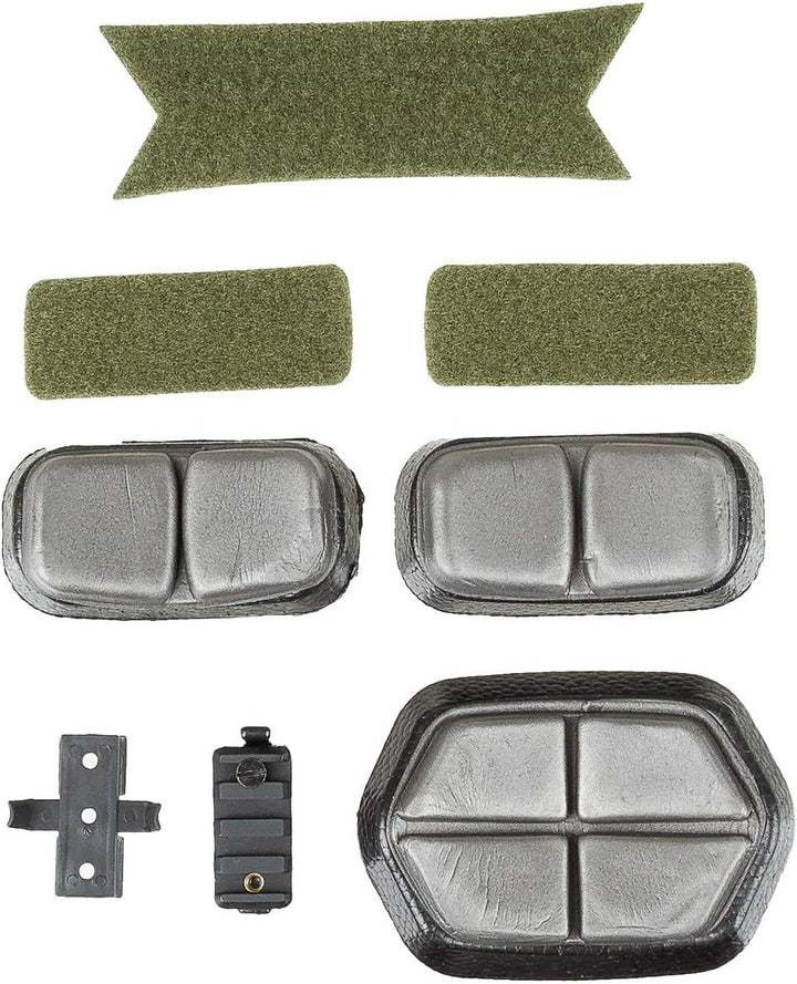 MFH US Helm Fast Fallschirmjäger oliv, oliv