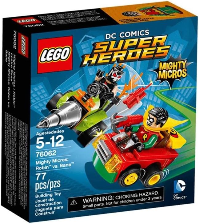 LEGO DC Super Heroes 76062 - Mighty Micros: Robin vs. Bane Robin vs Bane Bauset, Robin vs Bane Bause