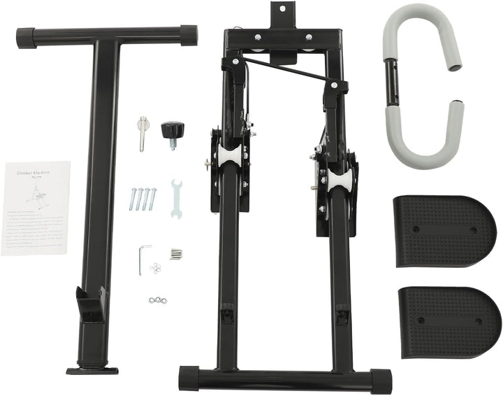 Treppensteiger, Zusammenklappbar Stair Stepper Cardio-Übung mit 3 Gänge Einstellbarer Pedal, Verstel