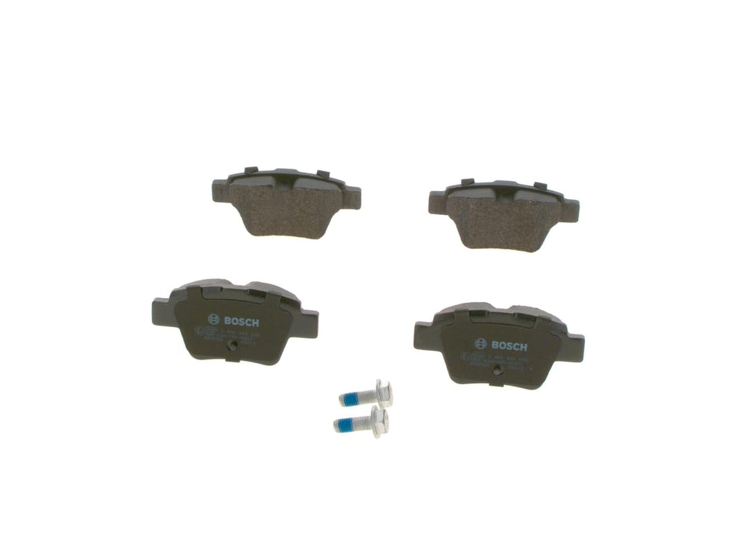 Bosch BP1009 Bremsbeläge - Hinterachse - ECE-R90 Zertifizierung - vier Bremsbeläge pro Set