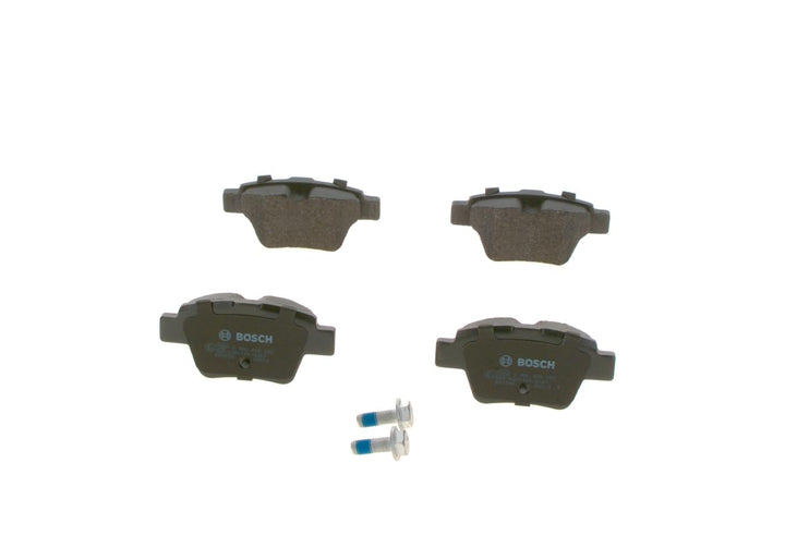 Bosch BP1009 Bremsbeläge - Hinterachse - ECE-R90 Zertifizierung - vier Bremsbeläge pro Set