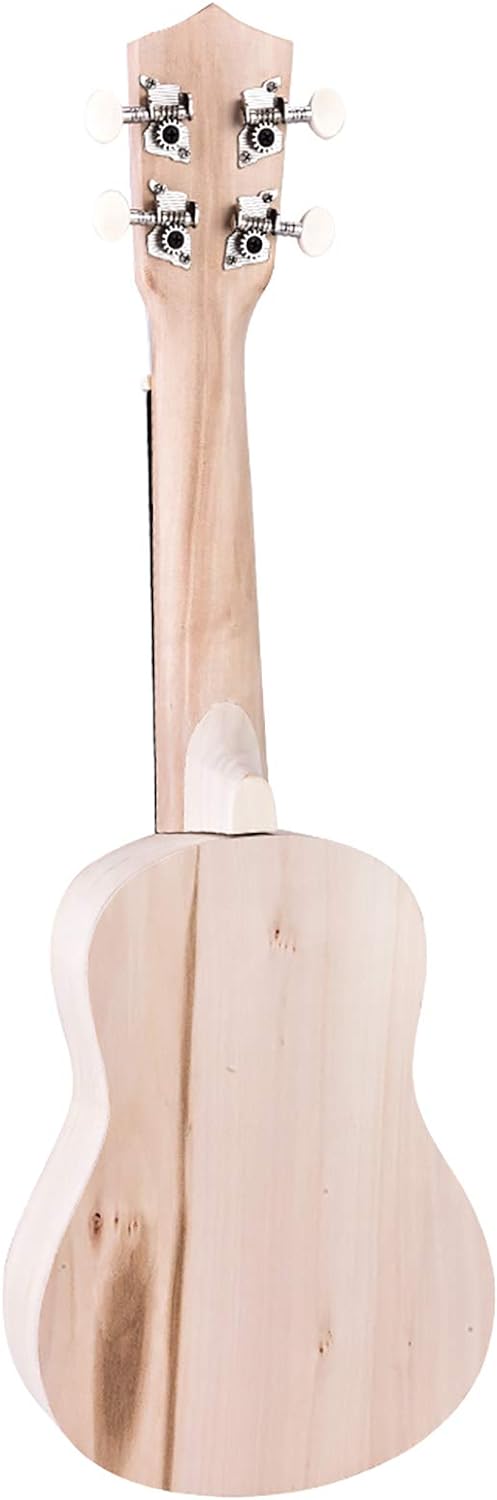 Machen Sie Ihr Eigenes, DIY Kit Instrument Ukulele Kit Zubehör 21 Zoll Basswood 4 String Ukelele