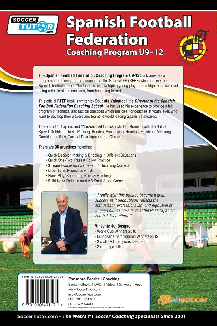 Spanish Football Federation Coaching Program U9-12, Taschenbuch