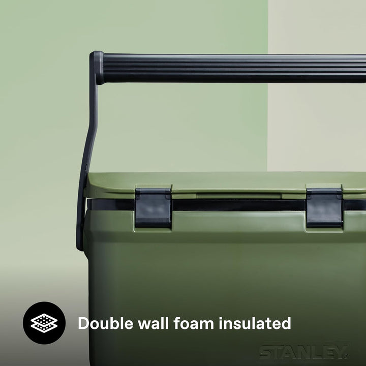 Stanley Adventure Outdoor Cooler 15.1L - Camping Kühlbox - BPA-Frei - Deckel fungiert auch als Sitz