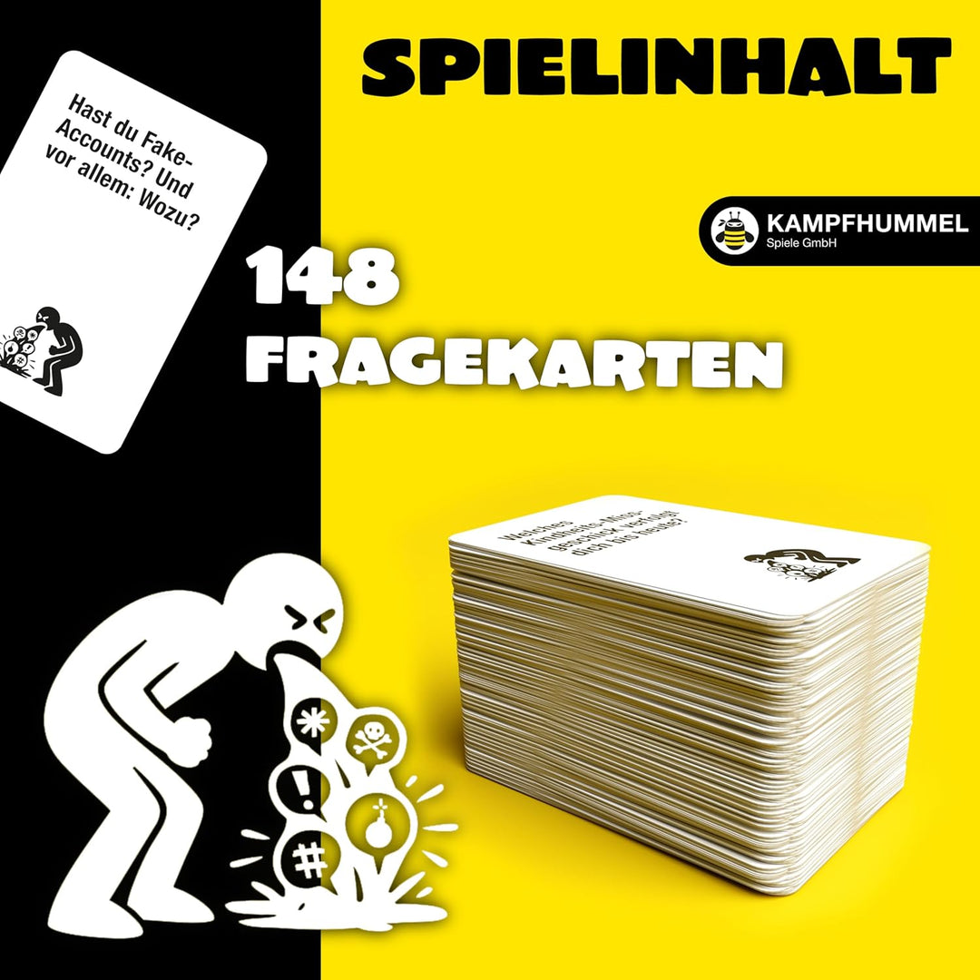 Kampf gegen das Spiessertum LASS ES RAUS! – Das brutale Kommunikationsspiel | Kennenlernspiel für Pa