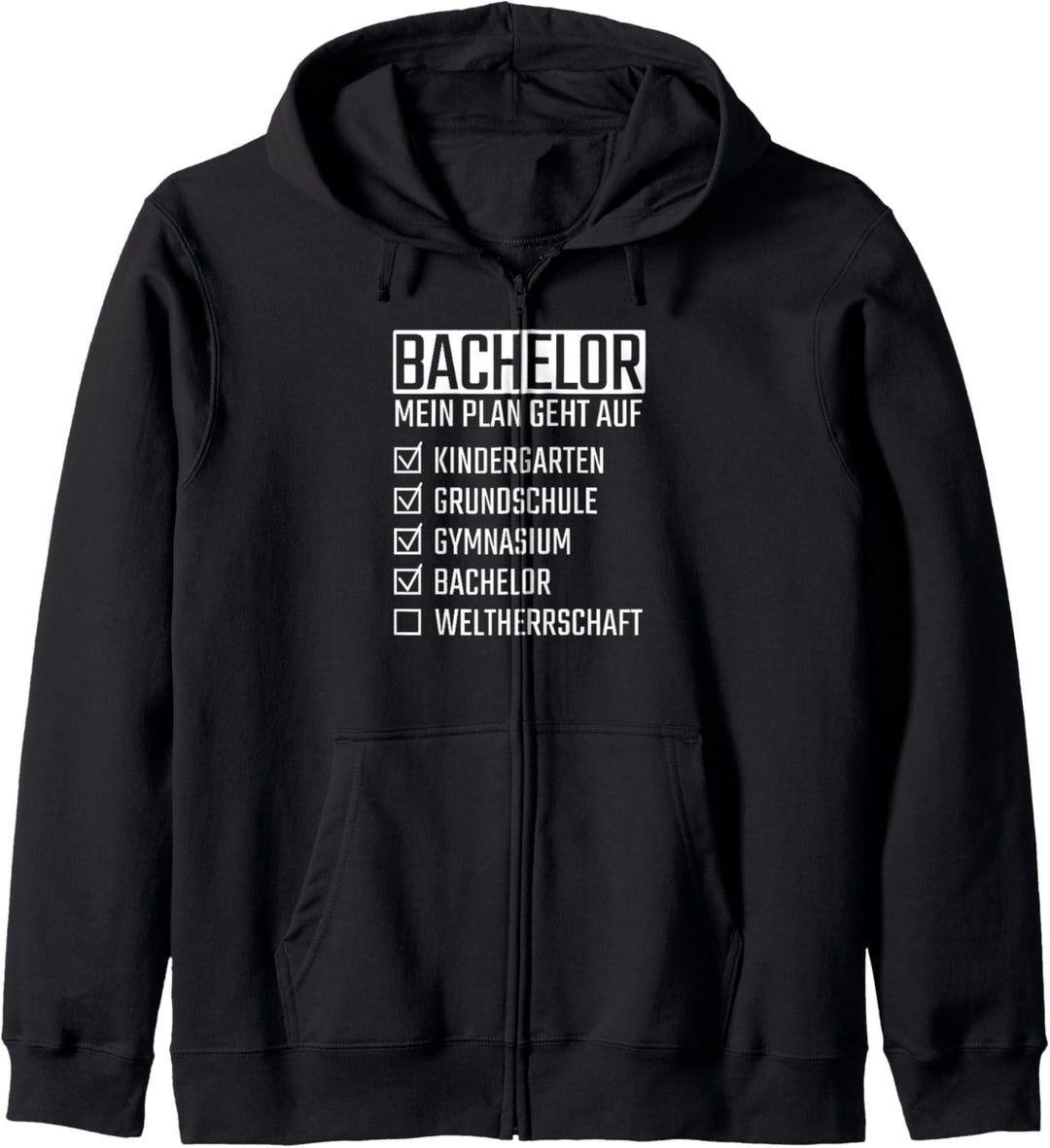Bachelor Abschluss Geschenk zum Abschluss Bachelor Studium Kapuzenjacke